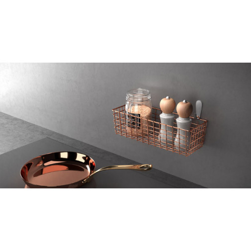 Estante Cestillo Copper 33x12x9cm 2