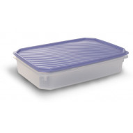 Hermetico Rectangular Azul 2,1 L