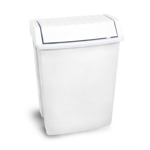 Papelera Basculante Blanca 49 L