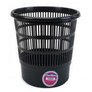 Papelera Rejilla Negra 31x30 Cm