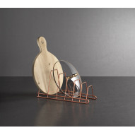 Soporte Tapaderas Copper 34x15x18cm 2