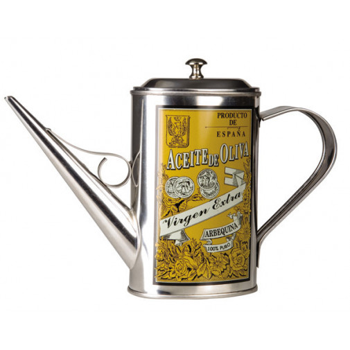 Aceitera Inox Arbequina 1/2 L