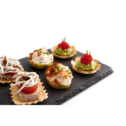 Bandeja Pizarra Rectangular 22x14 Cm 2