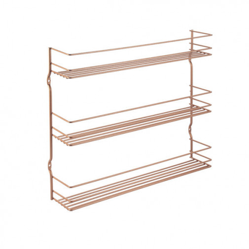 Especiero 3 Pisos Copper 36x8x32cm