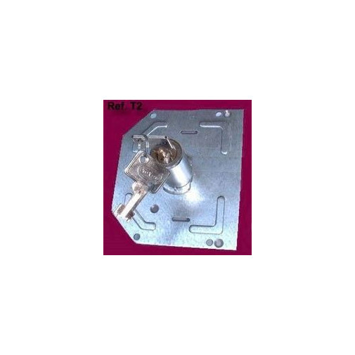 Cilindro 50mm T2-bo Crom Pompa Ext.t2 Dcha Tover