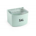 Salero con tapa (verde agua)