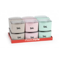 Salero Cocina Tapa Ps Surt Vrm 13x11x10cm 2
