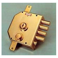 Cerradura Seg. Sobr. 9001 Pintada 3p Izq Tover