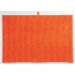 Alfombra Baño Chenille Naranja 40x60 Cm