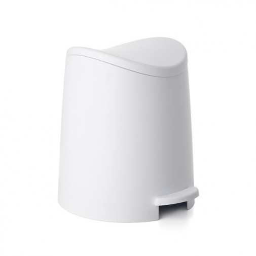 Cubo Pedal BaÑo Stand. Blanco 3 L