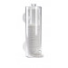 Dispensador Discos Desmaquilla 7X7X21 CM - PLASTICFORTE - 11728.
