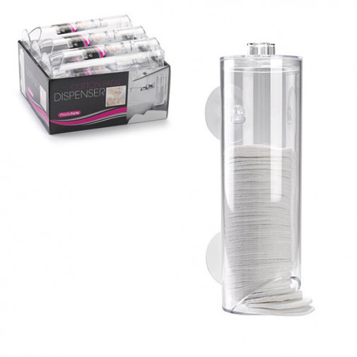 Dispensador Discos Desmaquilla 7x7x21 Cm 2