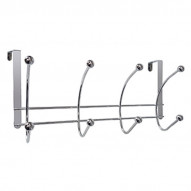 Percha Acero Sobrepuerta