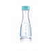 Laica B01BA Botella DE FILTRACIÓN INSTANTÁNEA DE PLÁSTICO DE 1L con 1 Filtro, Azul Claro/Transparente, 1 Litro
