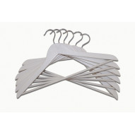 Percha Madera Marfil 3ud 2