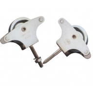 Polea Tendedor Inox.tuerca Bl 40 Mm