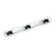 Sujeta Escobas Triple Blanco