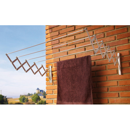 Tendedor Extensible Blanco 180 Cm