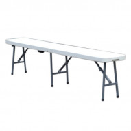 Banco Plegable Polietileno 185x30x43