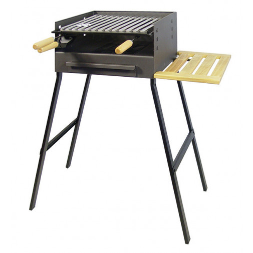 Barbacoa Parrilla Inox 44x37x91