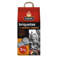 Carbon Vegetal Autoencendido 3 Kg
