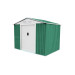 Gardiun Caseta Metálica Cambridge 4,72 m² Exterior 261x181x198 cm Acero Galvanizado Verde