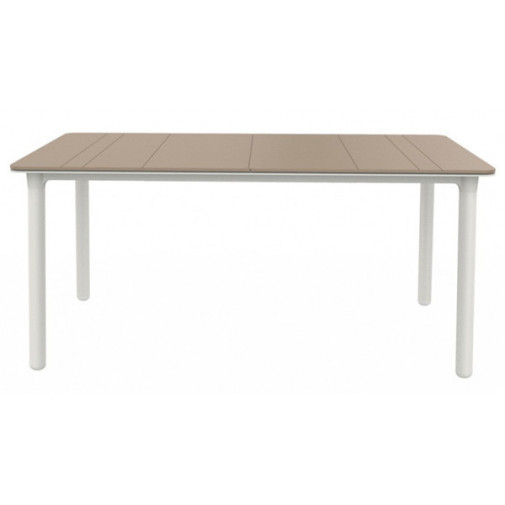 Mesa Resina Arena/bco Noa 160x90 Cm