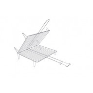 Parrilla Alambre Abombada Zin. 30x35 Cm 2