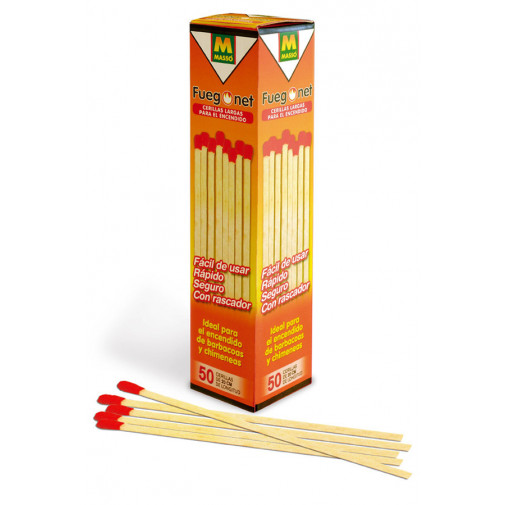 Cerillas Largas Fuego Net