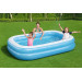 Bestway - Piscina Hinchable, Infantil, Azul , 262 x 175 x 51 cm