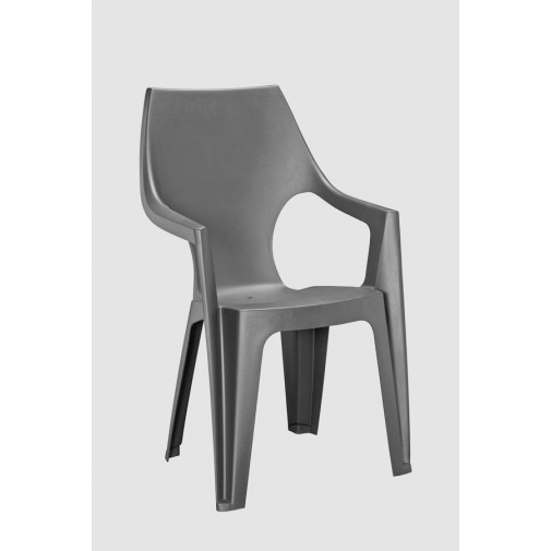 Sillon Resina Alto Antracita