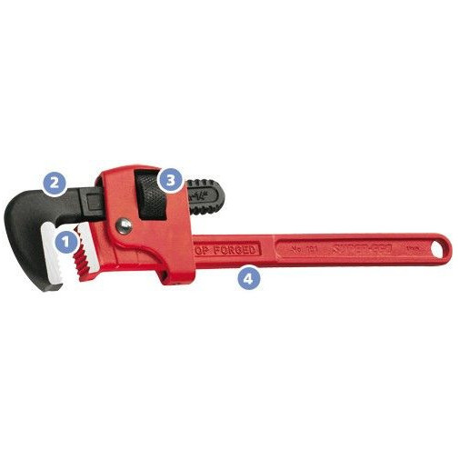 Llave Stillson 10" Ac Forjado Super Ego