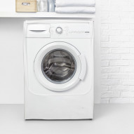 Funda Lavadora Carga Frontal Blanca 80x80x60cm 2