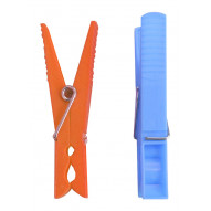 Pinza Ropa Platico Gigant 12 U