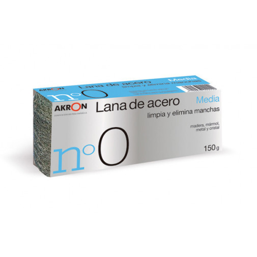 Estropajo Lana Acero Media N.0 150 G