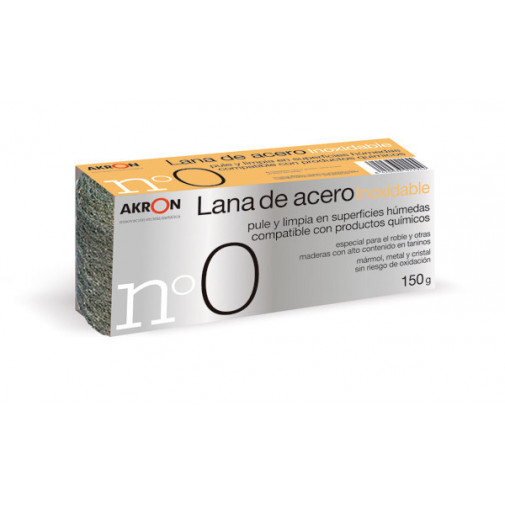Estropajo Lana Inox Media N.0 150 G