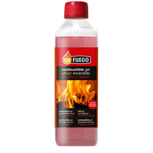 Combustible Gel Encendido 500 Ml