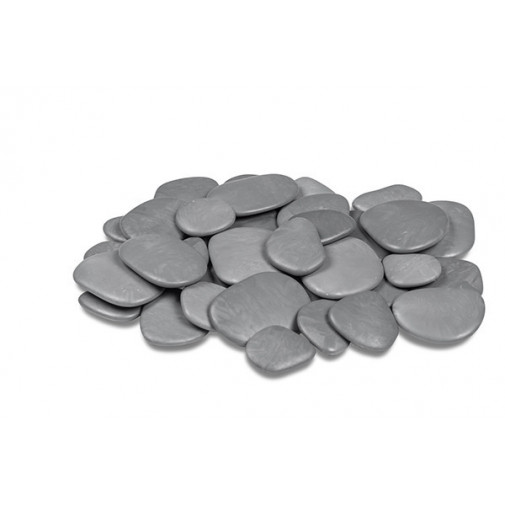 Piedra Plco Reciclado Gris 90-100 Pzas 5-8 Cm