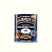 Hammerite Esmalte directo sobre hierro y óxido, Liso Brillante, Color Negro, 250 ml (Paquete de 1)