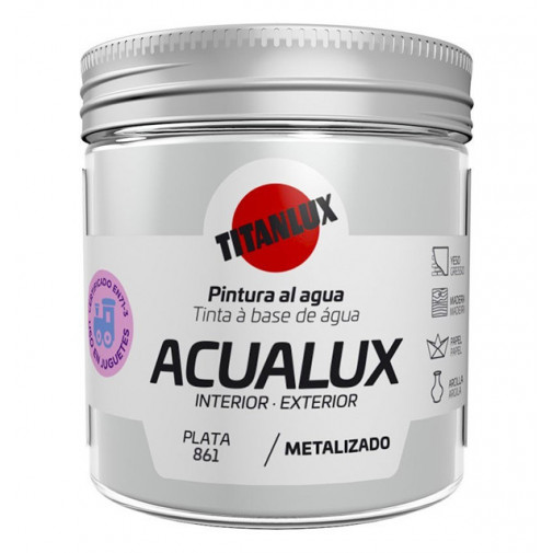 Pintura Manualid.metal Plata 75 Ml