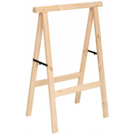 Caballete Madera Pino Pro 1 Mt 74x48x100