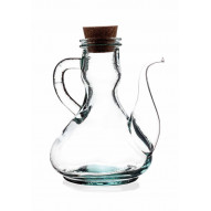 Aceitera Cristal Rustico Corch 250 Ml