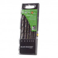 Broca Hss-co Jgo 6pzs 2-6 Mm