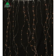 Cortina 300 Led Blanco Calido