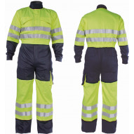 Buzo IgnÍfugo De Alta Visibilidad Y QuÍmico Tratado Talla S