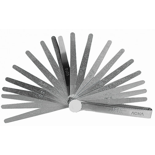 Galga De Espesores CÓnicas Inox Jgo 13pz De 0,05-1mm 35-417