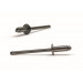 Bralo - Remache inoxidable a2 cabeza alomada diámetro 6,4x18mm