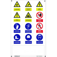 MultiseÑal Vertical 500x900mm Rd23000