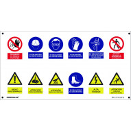 MultiseÑal Horizontal 900x500mm Rd23200