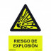 SeÑal 210x300mm Pvc Riesgo De ExplosiÓn Rd30001
